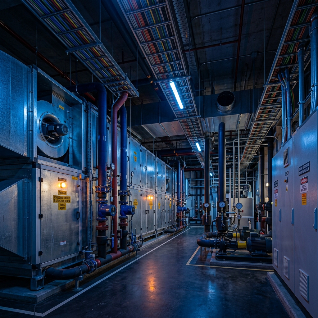 HVAC Electrical Coordination and CRAC Unit Support